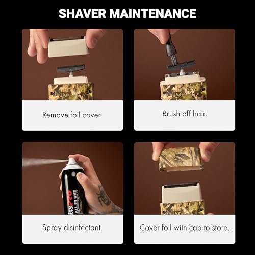 BaBylissPRO High-Performance Compact LO-PROFX Shavers for Men - color: Camo, style: Shaver and Base