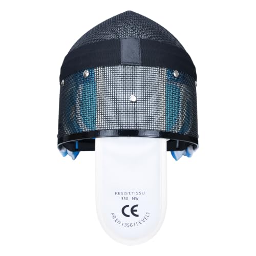 Foil Fencing Mask - 350N Mask with Removable Lining - CE Certified Foil Fencing Helmet - color: Removable Lining, size: Small