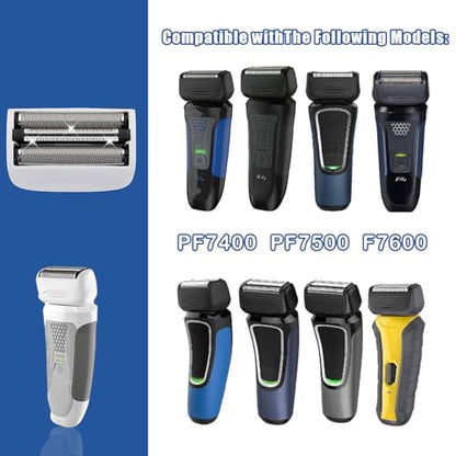 Replacement Foil & Cutter for Remington SPF-PF Shavers,White 2-Pack - color: White SPF-PF 2-Pack