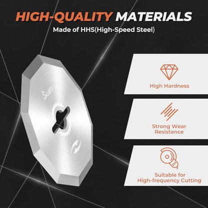 4PCS HHS Replacement Rotary Blades for Electric Scissors,Rotary Cutter Blades - size: 4PCS