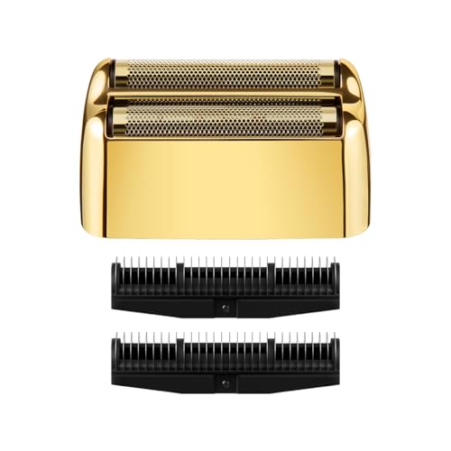 FXFS2 Foil Shaver Replacement Foil Compatible with Babyliss Foil Shaver FXFS2, Gold Color, 1Pack - color: Gold 1 Pack