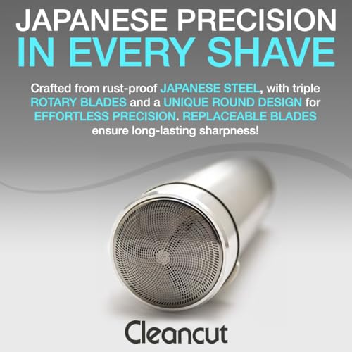 Replacement Kit for Cleancut ES412 Personal Shaver - Blade and Foil Head Replacement for Precision Shaving - Includes New Blade, Foil & Cap - Made in Japan, Easy to Install - color: K30sp