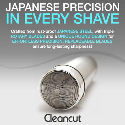 Replacement Kit for Cleancut ES412 Personal Shaver - Blade and Foil Head Replacement for Precision Shaving - Includes New Blade, Foil & Cap - Made in Japan, Easy to Install - color: K30sp