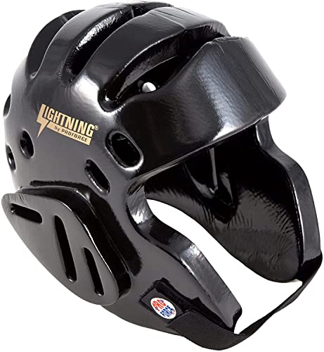 Proforce Lightning Headgear - color: Black, size: Large