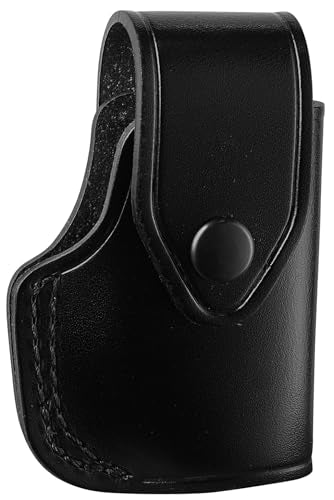 JAY-PEE 911 Leather Rescue Tool Holder Seat Belt Cutter Knife Pouch Holder Fits on duty Belts for Corrections Prison Guards and First Responders, Leather Knife Holder (KNIFE NOT INCLUDED) - style: Leather Holder
