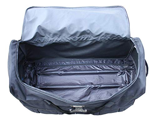 Gothamite 46-inch Rolling Duffle Bag with Wheels, XL Duffle Bag With Rollers, Heavy Duty Oversized Storage Bag - size: 46"
