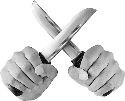Fake Rubber Knife Pack of 2- Professional Martial Art Self Defence MMA Training Weapon