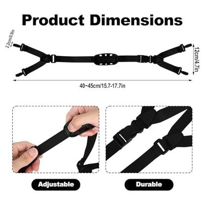 2pcs Universal Hard Hat Chin Straps, Adjustable Y-Shape Safety Helmet Strap