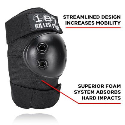 187 Killer Elbow Pads - Small - color: Black, size: Small