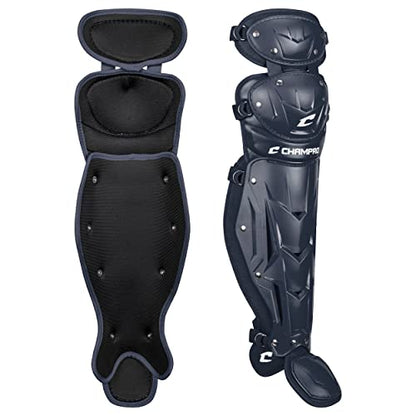 Champro Optimus MVP Double Knee Leg Guard - color: Navy, size: 16.5"