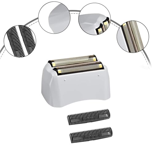 Replacement Foil & Cutter for Andis TS-1/TS-2 Shavers,Gold 2-Pack - color: Gold/2Pack
