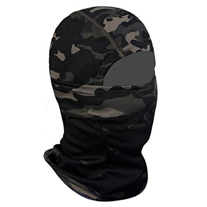 Achiou Ski Mask for Men and Women, Lightweight UV Balaclava Face Cover - color: Colorful