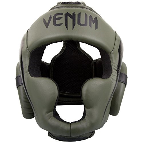 Venum Elite Headgear - color: Black/Gold