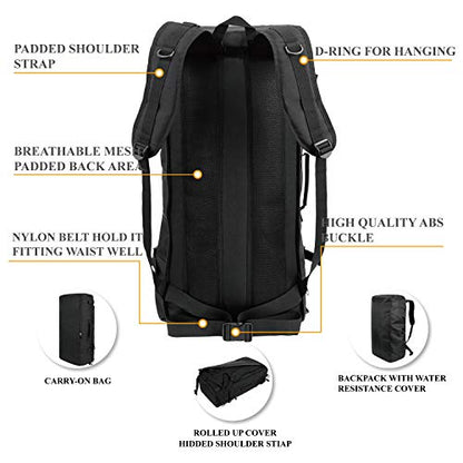 Large Capacity Tactical Backpack Travel Rucksack Bag, Great Outdoor Duffle Bag for Men and Women, 60L