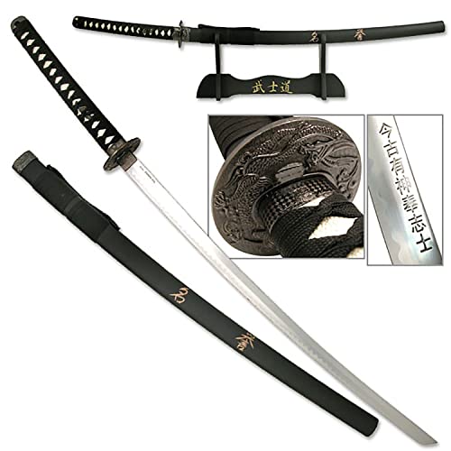 Last Samurai Japanese Sword-Katana Honor Comes with Free Stand - style: Sword Of Honor