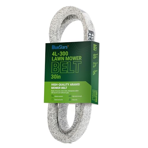 BlueStars 4L-300 Drive Belt | Heavy-Duty Aramid Cord | 1/2" x 30" - size: 4L-300, style: Aramid Cord