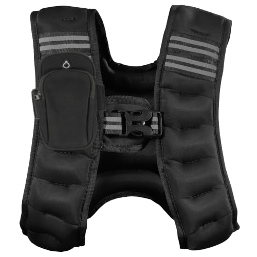 HulkFit Weighted Vest for Women, 6lb 8lb 10lb Weight Vest with Reflective - size: 6 LBS
