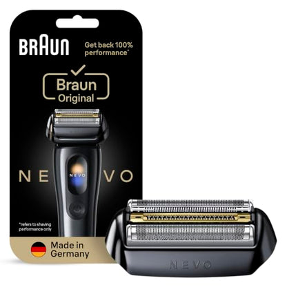 Braun NEVO Electric Shaver Original Replacement Head, Get Back 100% Performance, Upgrade to Braun's Most Advanced Electric Razor Head, with AeroTouch Technology