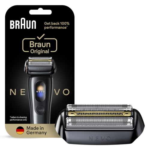 Braun NEVO Electric Shaver Original Replacement Head, Get Back 100% Performance, Upgrade to Braun's Most Advanced Electric Razor Head, with AeroTouch Technology