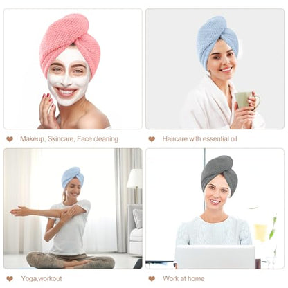 Stocking Stuffers for Women Teen Girls Microfiber Hair Towel for Women