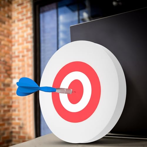 Sumind 9.8'' EVA Foam Archery Target Round Arrow Target - color: White