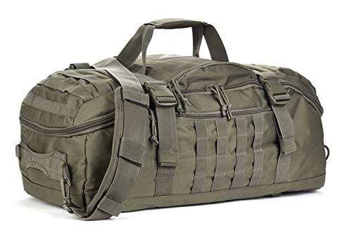 Gym Bag for Men Duffle Bags Backpack - 25/45L Travel Bag Sports Duffle Bag - color: Green, size: 45l
