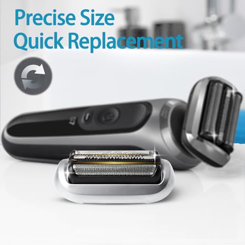 74S S7 Replacement Head for S7 Shavers, Stainless Steel Blades & Precision Foil, Smooth Shave No Pulling (Pack of 2). - size: 74S - 2Pcs