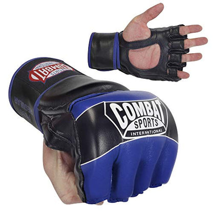 Combat Sports Pro Style Grappling MMA Gloves - color: Pink, size: Standard