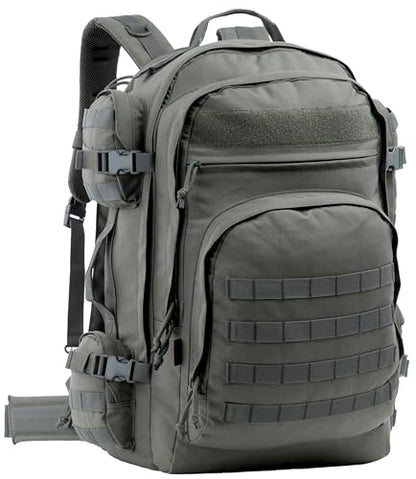 Large Tactical Backpack Bag 55L - color: Olive Drab