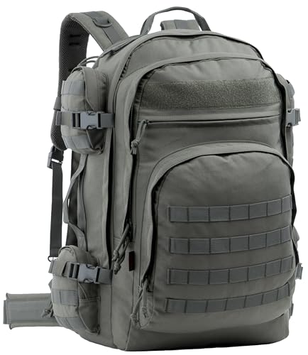 Large Tactical Backpack Bag 55L - color: Olive Drab