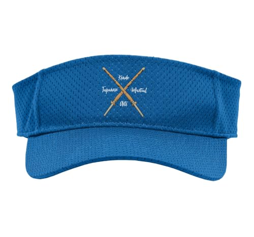 Japanese Martial Arts - Kendo Sport Sun Visor - color: Royal Blue