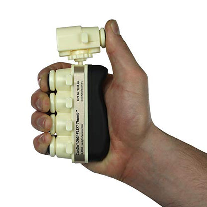 CanDo 10-3760 Digi-Flex Thumb, XX-Light, Tan - color: Tan: XX-Light