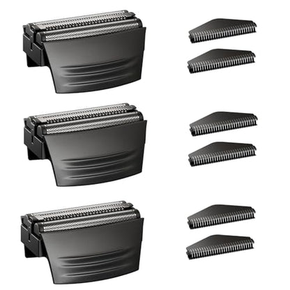 Shaver Replacment Heads,Shaver Replacment Foil Compatible with Remington - color: black-3