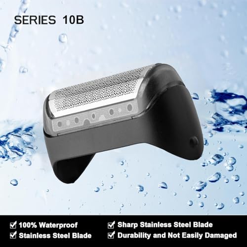 10B Series 1 Replacement Foil & Cutter Compatible with Braun Series 1 - color: Black