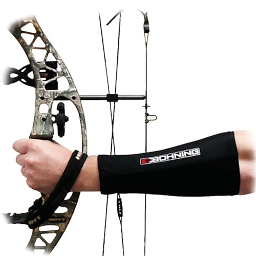 Bohning Bohning Slip-on Arm Guard - color: Black, size: Small