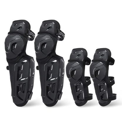 Scoyco Motorcycle Knee and Elbow Pads CE Level 1 Shin Guard Protective Gear