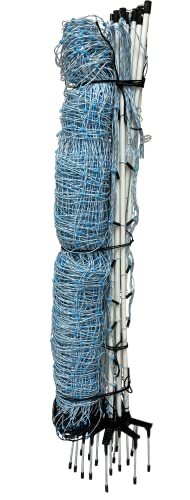 Electric Netting (42" x 164') Electric Fence for Backyards, Homesteads, Gardens, Farms, and Ranches (10/42/7)