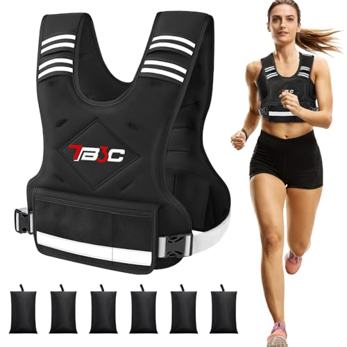 Adjustable Weighted Vest Woman, 4-10/11-20/20-30 LB Weight Vest for Women