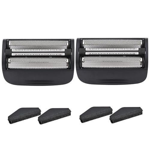 2PCS Shaver Replacement Foil Compatible with Remington PF7400 - color: Black2