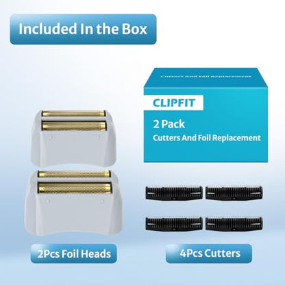 Foil Shaver Replacement Foil Compatible with Andis Foil Shaver TS1 (17150, 17235, 17220) and TS2 (17200), 2Pack - size: 2 Pack