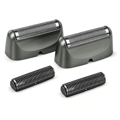 Replacement Foil Blade Compatible with BaBylissPRO UV Metal Single Shaver - color: Grey-2 Packs