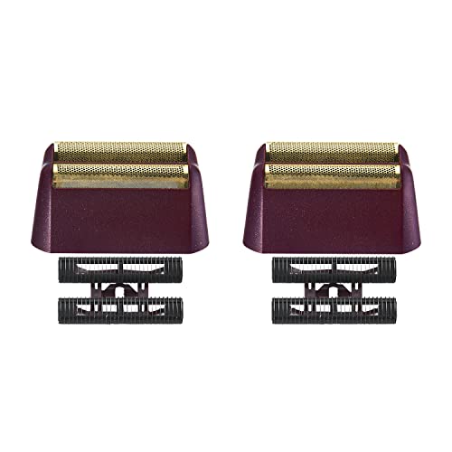 5 Star Shaver Replacement Foil Compatible with wahl Shaver Foil - color: 2 Pack Gold