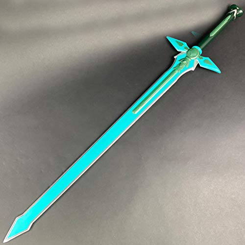 SAO Kiritos Foam Sword Fantasy One Hand Foam Medieval Sword, Rapier for Cosplay, Gift, Collections, and Props (E/DR/Sheath Combo)