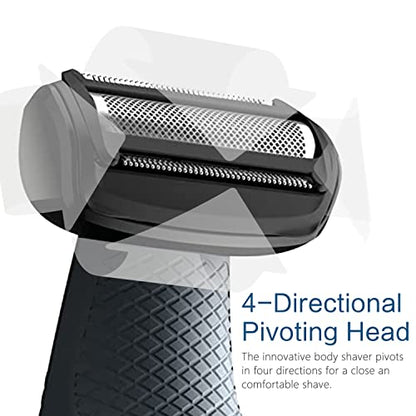 BG2000 Replacement Head for Philips Norelco Bodygroom 7000 & 5000, 2-Piece