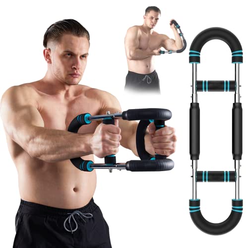 Twister Arm Trainer, Chest Workout Equipment, Portable Home Equipment - color: Blue, size: 50-120