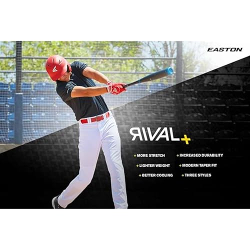 Easton Rival + Knicker Youth Baseball Pants - color: Grey, size: Medium
