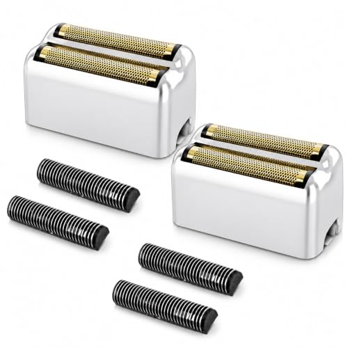 Replacement Foil and Cutters Compatible with BaBylissPRO FXFS2 - color: silver