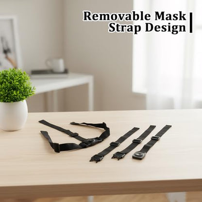2 PCS Adjustable Mask Straps, 3 Mask Extender Straps with Sliding Buckles