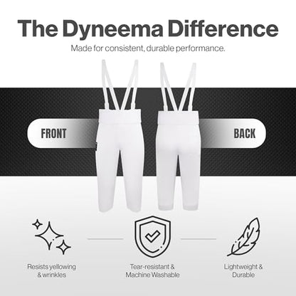Kids Fencing Pants 350N, Novus Breathable Lightweight Stretch Knickers for Foil Epee & Saber Competition Ready - size: 164, style: Left Hand