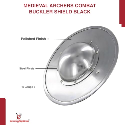 Armory Replicas Infantry Battle Ready 16g Buckler Shield